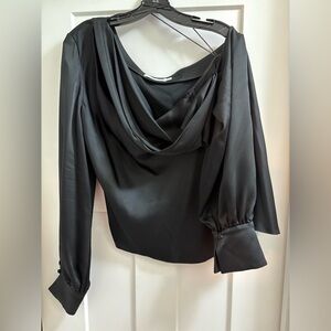 JOHNATHAN SIMKHAI 2 piece BLACK skirt set